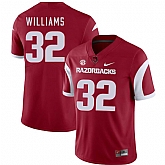Arkansas Razorbacks 32 Jonathan Williams Red College Football Jersey Dzhi,baseball caps,new era cap wholesale,wholesale hats